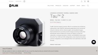 
                            2. Tau 2 Longwave Infrared Thermal Camera Core | FLIR Systems