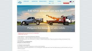 
                            5. TAU Philippines: damage / used cars for sale