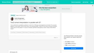 
                            8. Tau2 correct interpretation in parallel with I2? - ResearchGate