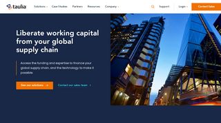 
                            2. Taulia | AI Powered Platform for Stronger, Smarter Supply Chains