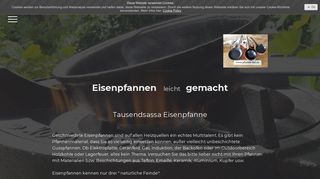 
                            10. Tausendsassa Eisenpfanne - pfannen-doc.de - Eisenpfannen leicht ...