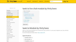 
                            12. tawk.to live chat module by thirty bees | thirty bees documents