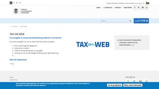 
                            2. Tax-on-web | FOD Financiën