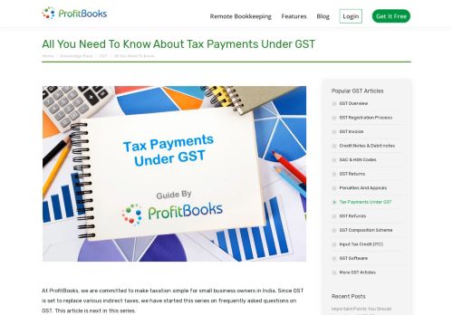 
                            13. Tax Payments Under GST - 25 Important Questions Answered!