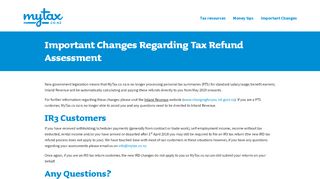 
                            3. Tax Refund Application Form | MyTax.co.nz