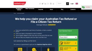 
                            8. Tax Refund Services in Australia | Tax Return Filing | Taxback.com