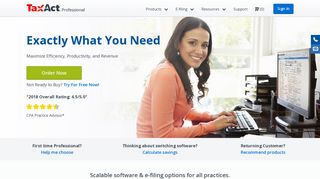 
                            9. TaxAct Professional Tax Software | Pro Tax Preparation Software