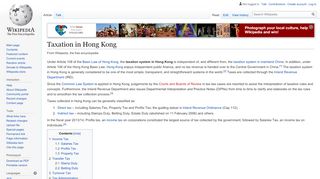 
                            8. Taxation in Hong Kong - Wikipedia