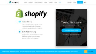 
                            8. Taxdoo für Shopify