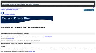 
                            3. Taxi and Private Hire