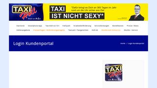 
                            11. Taxi-Holl | Login Kundenportal