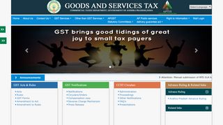 
                            7. TaxPayer Login - gst-andhra pradesh