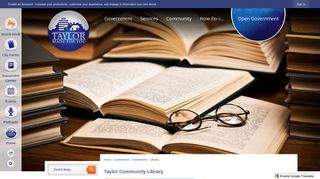 
                            5. Taylor Community Library | Taylor, MI