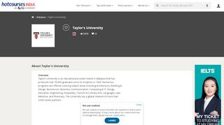 
                            10. Taylor's University, Malaysia - Ranking, Reviews, Courses, ...