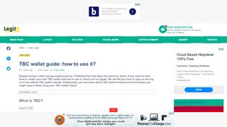 
                            9. TBC wallet guide: how to use it? ▷ Legit.ng