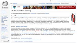
                            7. TC Rot-Weiß Neu-Isenburg – Wikipedia