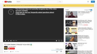 
                            7. TCC SEM DRAMA É FRAUDE? VEJA ISSO - YouTube