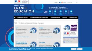 
                            2. TCF - Test de connaissance du français | CIEP