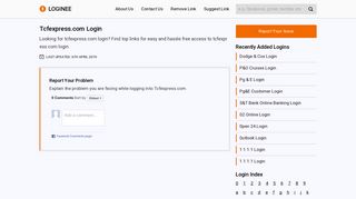 
                            11. Tcfexpress.com Login