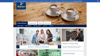 
                            10. Tchibo Corporate Website