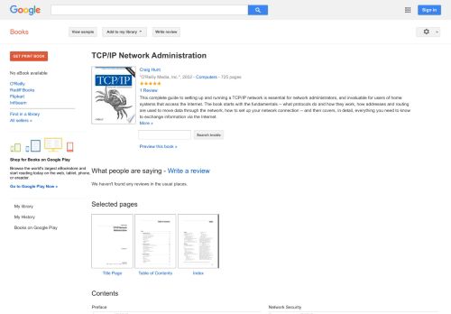 
                            9. TCP/IP Network Administration