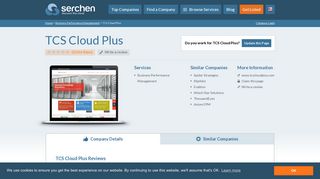 
                            8. TCS Cloud Plus Reviews | Latest Customer Reviews and Ratings