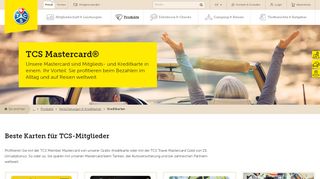 
                            3. TCS Mastercard Kreditkarten - TCS Schweiz