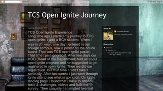 
                            8. TCS Open Ignite Journey