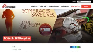 
                            9. TCS World 10K Bengaluru | MSF India