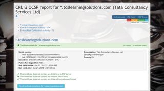 
                            11. *.tcslearningsolutions.com (Tata Consultancy Services Ltd)