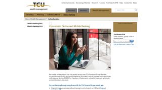 
                            13. TCU Financial Group - Online Banking