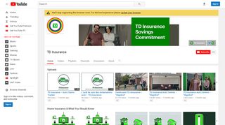 
                            10. TD Insurance - YouTube