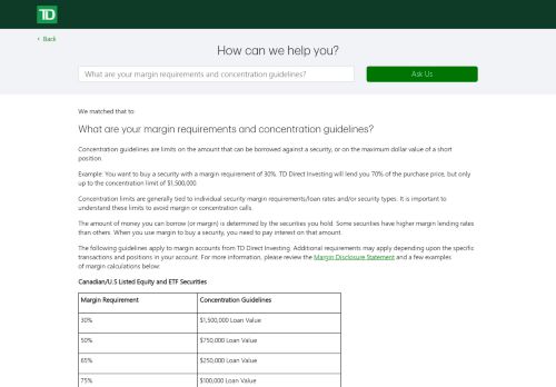 
                            10. TD Waterhouse - How to Place a Trade - Securities With Higher ...