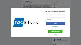 
                            7. TDC Erhverv - Mange forveksler Office 365 med den... | Facebook