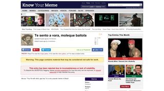 
                            10. Te sento a vara, moleque baitola | Know Your Meme