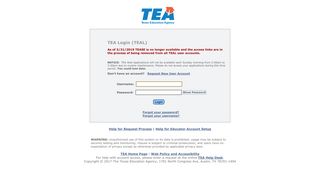 
                            7. TEA Login - Texas Education Agency