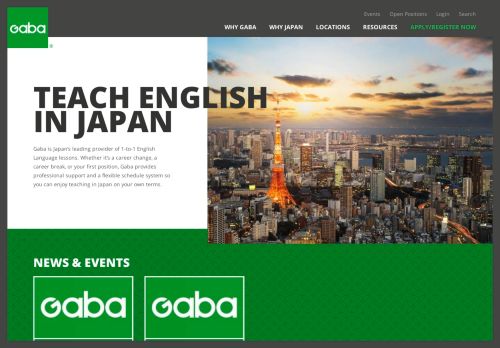 
                            4. Teach English in Japan | Gaba