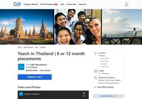 
                            6. Teach English in Thailand with CIEE | Go Overseas