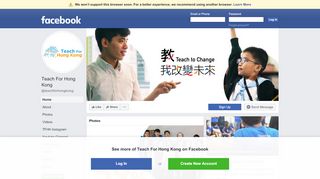 
                            4. Teach For Hong Kong - Facebook