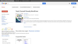 
                            8. Teach Yourself VISUALLY WordPress