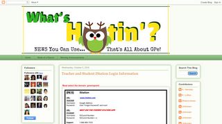 
                            4. Teacher and Student IStation Login Information - What's HOOTin' at ...