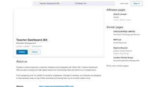 
                            9. Teacher Dashboard for Microsoft Office 365 | LinkedIn