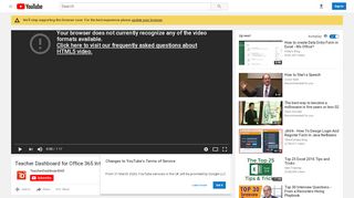 
                            7. Teacher Dashboard for Office 365 Introduction - YouTube