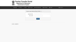 
                            1. Teacher Login (Allotment Status) - Teacher Transfer Portal