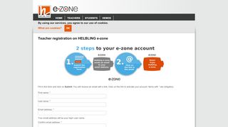 
                            11. Teacher registration - HELBLING e-zone