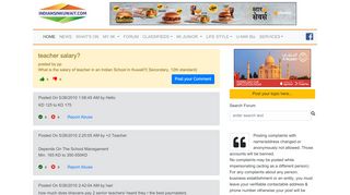 
                            8. teacher salary? - IndiansinKuwait.com - the complete web ...