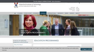 
                            7. teacher training | Waterford Institute of Technology