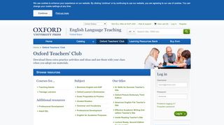 
                            6. Teachers' Club | Oxford University Press