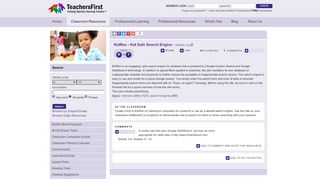 
                            13. TeachersFirst Review - KidRex - Kid Safe Search Engine