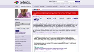 
                            11. TeachersFirst Review - Pearltrees